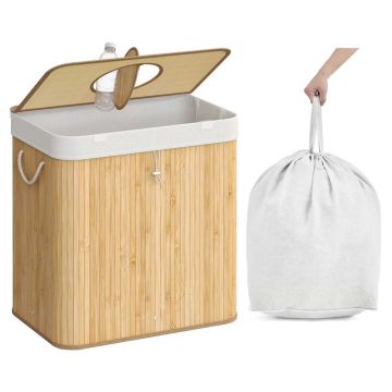 Pullojensäilytysastia SONGMICS, 95 l, Beige, 50,5 × 61 × 40,5 cm