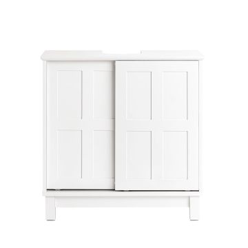 Vapaasti seisova kylpyhuonekaappi altaan alle 60x30x61cm., valkoinen