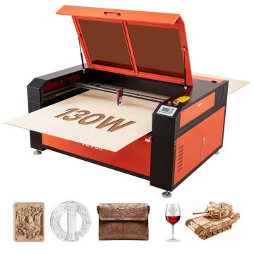 CO2-laserkaiverruslaite VEVOR SH-1490, 130 W, 140 × 90 cm