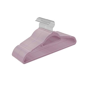 Vaatehenkarisetti 20 osaa, violetti