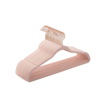 Vaateripustimet 20 kpl, pinkki