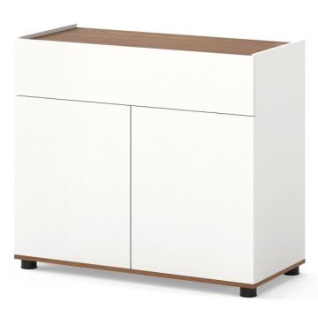 Storage unit, 1 drawer, 2 doors, 80 × 70 × 35 cm