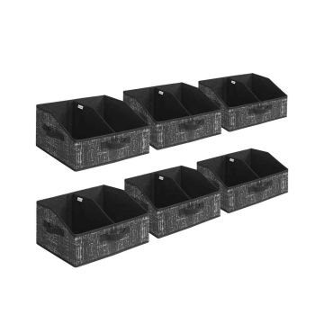 SONGMICS storage box set, 6 pcs, 40 × 30 × 20 cm