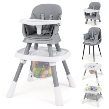 Multifunctional high chair, 16 in 1, 60 × 93/95/97 × 60 cm