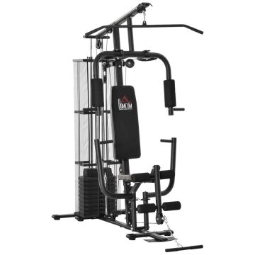 Monitoiminen kuntolaite, 45 kg painot, 150 × 210 × 110 cm
