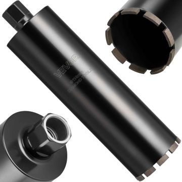Timanttiporakruunu VEVOR, Ø 114 × 356 mm