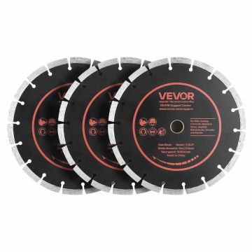Timanttilaikat VEVOR 230JP, 3 kpl