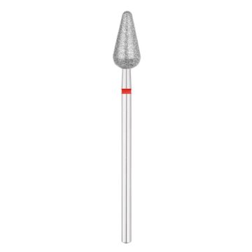 Алмазная фреза EXO PRO, Округлая каплевидная форма, мелкая зернистость, Ø 6,0 × 12,0 мм