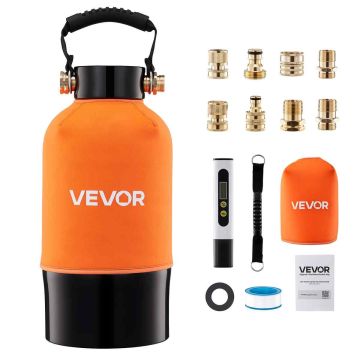 Deionisoidun veden järjestelmä VEVOR PRS-XCG713, 5 litran hartsisäiliö, 180 × 180 × 400 mm