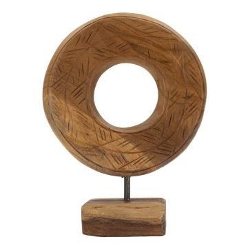 Декоративная скульптура DORAT, круглая, 20 × 28 × 10 см