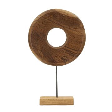 Dekoratyvinė skulptūra DORAT, apvali, 35 × 58 × 10 cm
