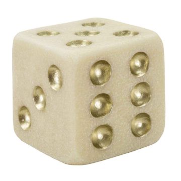Dekoratyvinis kauliukas QUARZY, 12 × 12 × 12 cm
