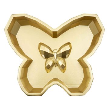 Dekoratyvinis padėklas Mauro Ferretti Butterfly, 20,5 × 3 × 17,5 cm