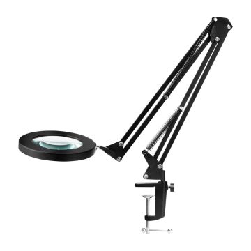 Увеличительная настольная лампа GLOW, 72 SMD-светодиода