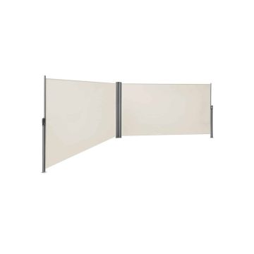 Kaksipuolinen markiisi 180 x 600 cm beige