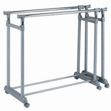 Clothes Dryer, Double Rods, 167.64 × 168.91 × 44.45 cm
