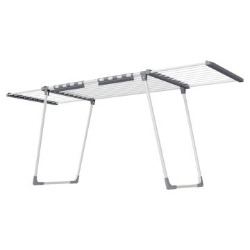 SONGMICS-pyykinkuivausteline, 22 m², 62,5 × 113,5–200 × 90 cm
