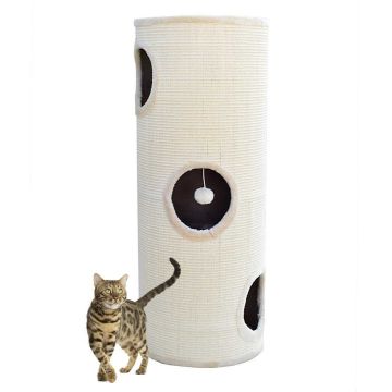 Raapimispuu/talo 100 cm, beige