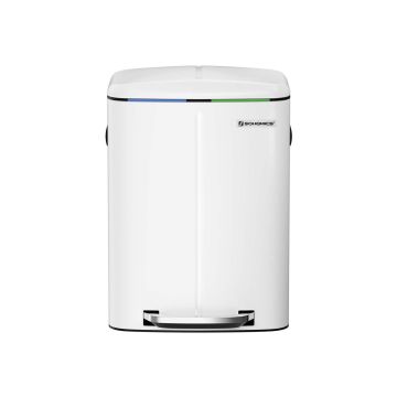 Roskakori 40 litraa (2 x 20 l) valkoinen