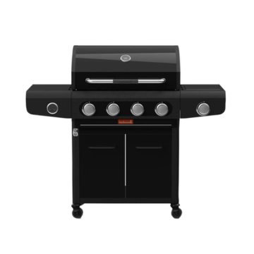 Kaasugrilli Barbecook Gas Barbecue Siesta 412 Graphite, 132 × 56 × 118 cm