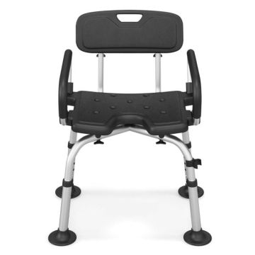 Shower chair, Removable armrests, 53 × 67–79 × 50 cm