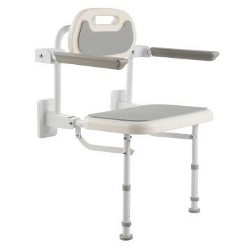 Кресло для душа VEVOR YJL8980-4, Со спинкой и подлокотниками, 48 × 75 × 58 см