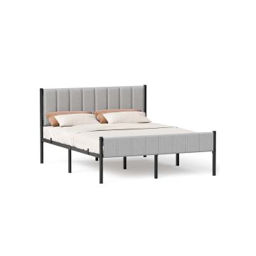 VASAGLE double bed frame, 207 × 161.5 × 104 cm