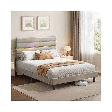 Double bed frame VASAGLE RMB503G01, 160 × 110/116.5 × 202 cm