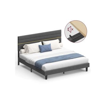 Double bed frame VASAGLE RMB503G01, 180 × 110/116.5 × 202 cm