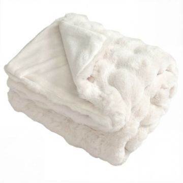 Double-sided rug, 60 × 80 in