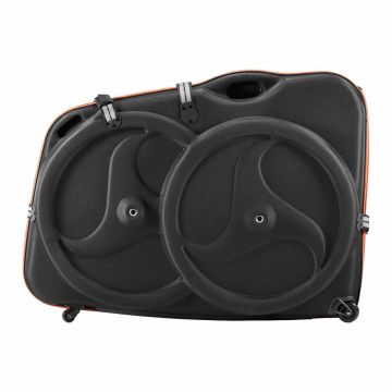 Pyörän kuljetuslaukku VEVOR SS1686, 700C-maantiepyörälle, Musta, 1200 × 900 × 250 mm