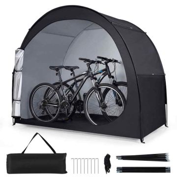 Bike Storage Tent, 2 Bikes, 210.82 × 121.92 × 170.18 cm