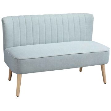 Kahden istuttava sohva, 2 istuinta, Vihreä, 117 × 77 × 56,5 cm