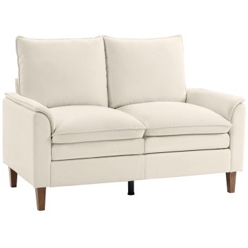 Kaksipaikkainen sohva Aosom 83B-762V00CW, 2 paikkaa, 146 × 95 × 84 cm