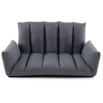 Lattiasohva 119x76x60cm, harmaa