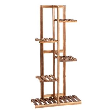 Подставка для цветов 50x21x103см, коричневого цвета