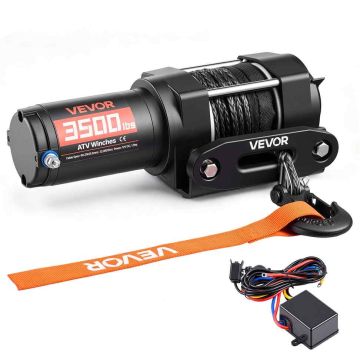 Sähkövinssi VEVOR 3500 lb, 12 V, ATV/UTV, 31,5 × 10,5 × 11,5 cm