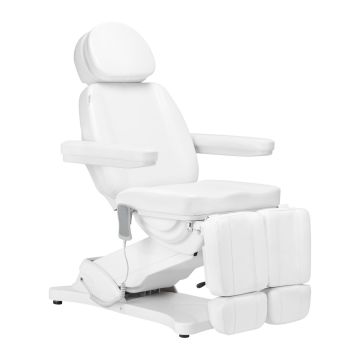 Электрическое косметологическое кресло Sillon Classic Pedi, 2 привода, Белое