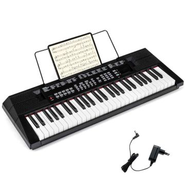 Electric piano keyboard, 54 keys, 85 × 30 × 11 cm