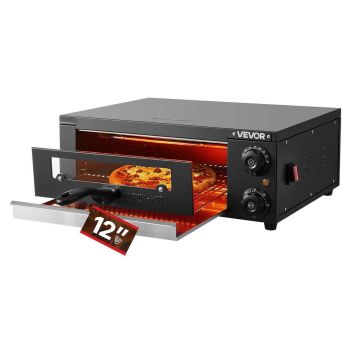 Sähköpizzauuni VEVOR PSL-12-EU, 47,5 × 18,7 × 53,6 cm
