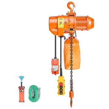 Sähköketjutalja VEVOR HHBB-0.5T, 500 kg, 460 × 300 × 520 mm