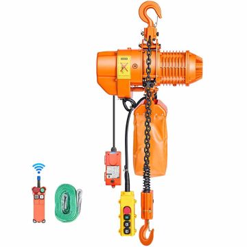 Sähköketjutalja VEVOR HHBB-1T, 1000 kg, 35 × 44,5 × 52 cm