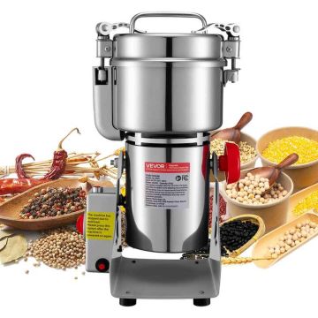 Электрическая мельница VEVOR HC-800Y, 800 г, 40 × 37,5 × 19 см