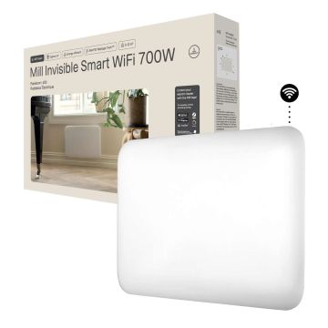 Sähkölämmitin Mill PA700WIFI4, Valkoinen, 65 × 40 × 8,6 cm