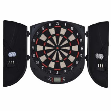 Elektroninen darts-taulu, 6 tikkaa, 46,5 × 4,4 × 50,5 cm