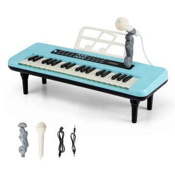 Electronic children's piano, 37 keys, 46.5 × 17.5 × 5.5 cm