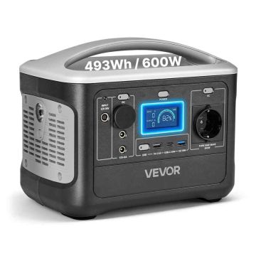 Sähkögeneraattori VEVOR M6, 7 lähtöliitäntää, 275 × 175 × 230 mm