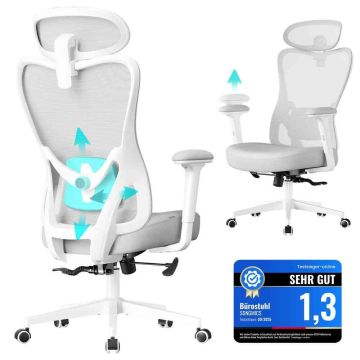 Ergonominen toimistotuoli SONGMICS OBN066BH01