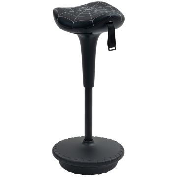 Ergonominen toimistotuoli, keinutuoli, selkänojaton, 34 × 34 × 65,5–83,5 cm