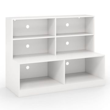 Обувная скамейка 120x50x90 см, белого цвета